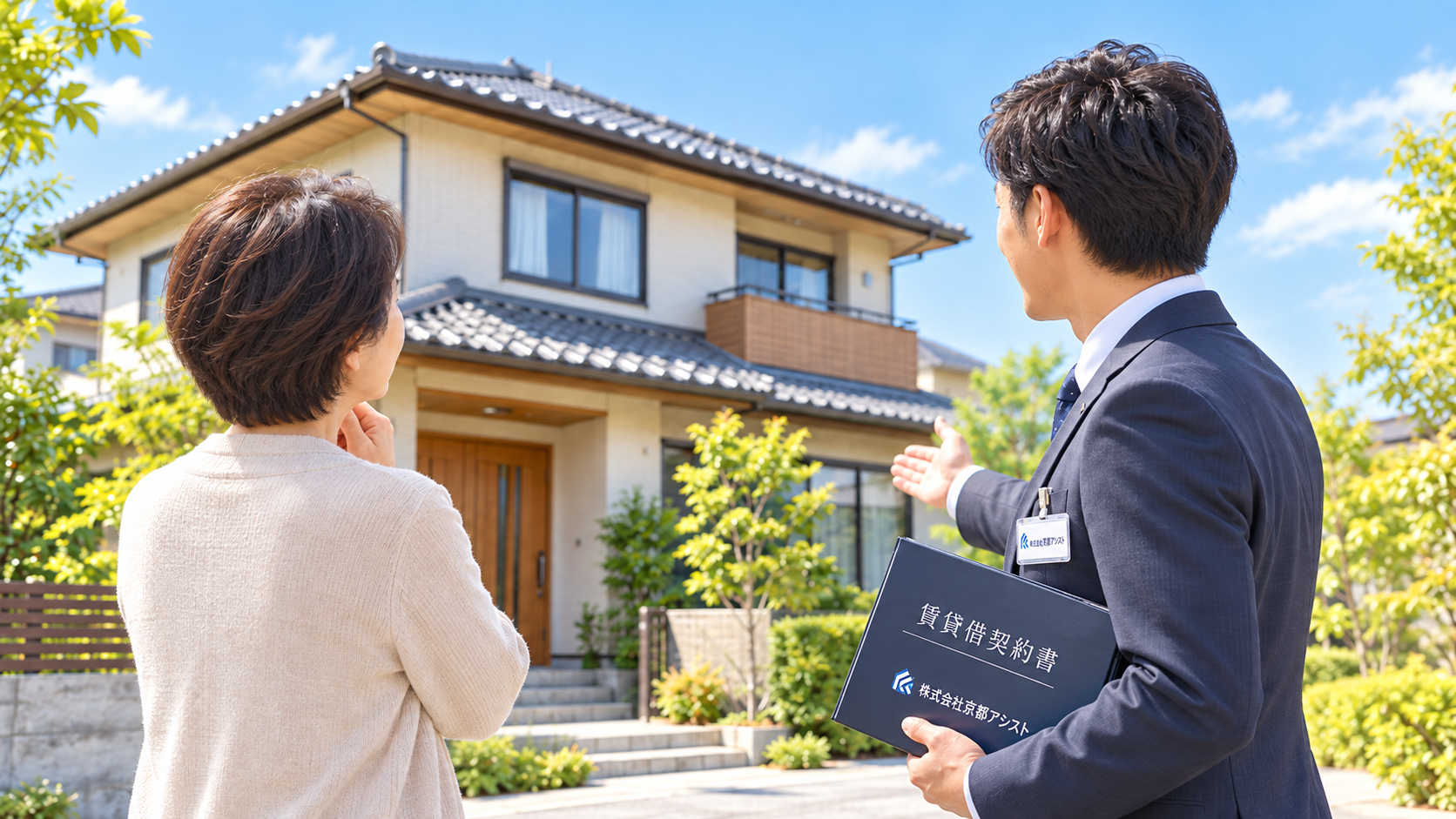 相続した実家を貸すイメージ